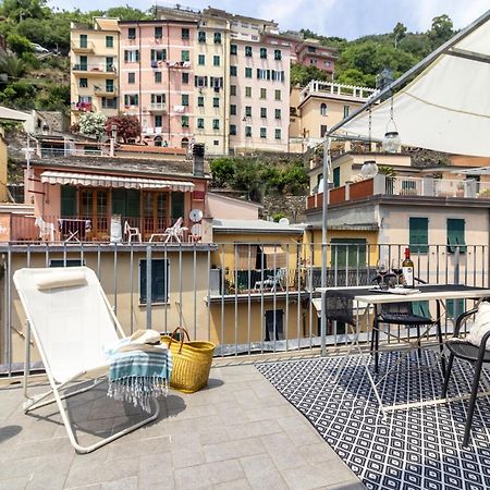 Wanderjohn Penthouse 5Terreparco Lägenhet Riomaggiore Exteriör bild