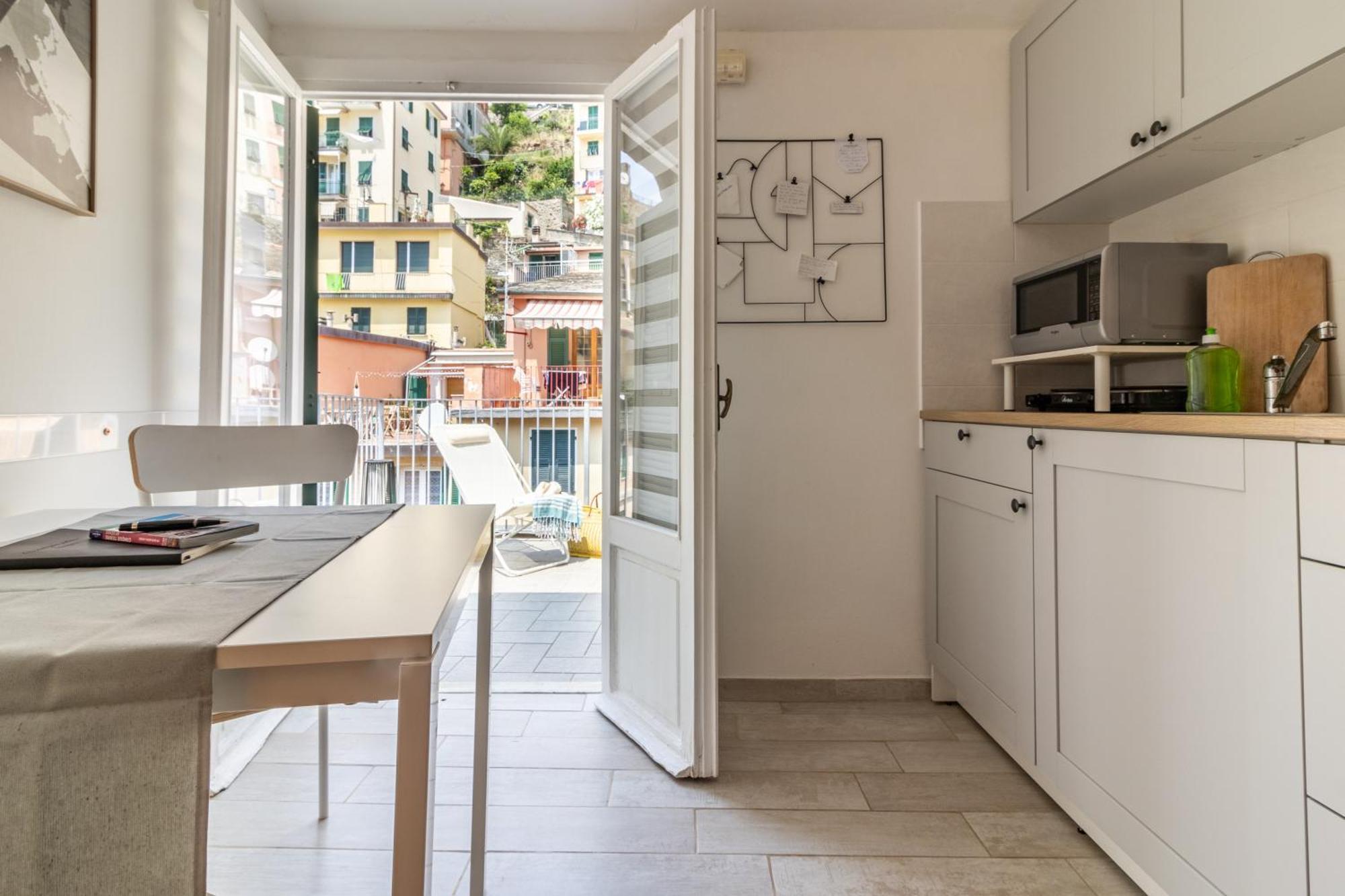 Wanderjohn Penthouse 5Terreparco Lägenhet Riomaggiore Exteriör bild
